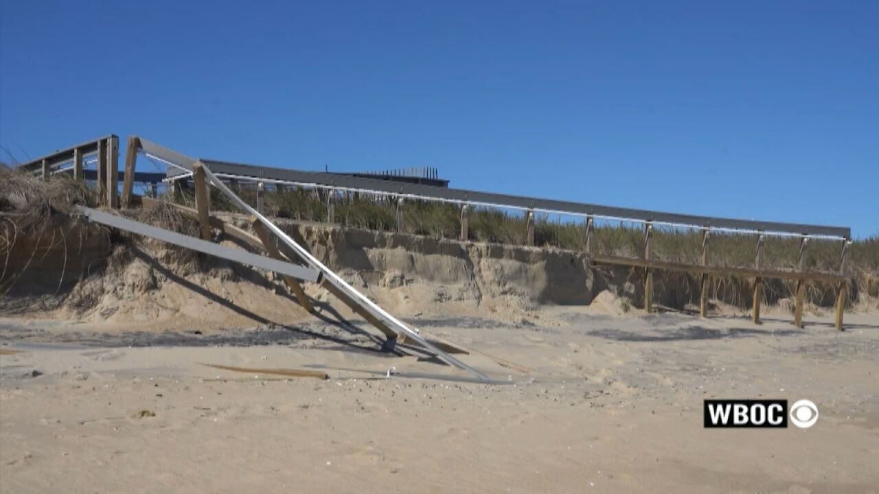 Erosion takes a bite out of Bethany Beach
